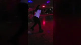 Drew dizzle playing around on them skates on Sunday night at little rock ARKANSAS skatium