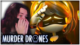 GOODBYE V! - MURDER DRONES EPISODE 5-6 REACTION (FIRST TIME WATCHING MURDER DRONES)