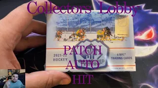 2021-22 SP Game Used Hockey Hobby! PATCH AUTO HIT!!!