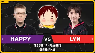 WC3 - [UD] Happy vs Lyn [ORC] - GRAND FINAL - TeD Cup 17