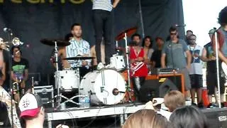 Foxy Shazam @ Warped Tour 2011 in Shakopee, MN