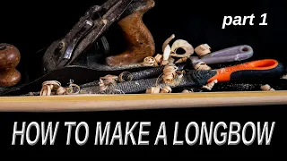 How to make an English Longbow Victorian triple laminate part 1