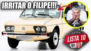 10 CARROS PARA IRRITAR QUALQUER PESSOA OU SÓ O FILIPE!?