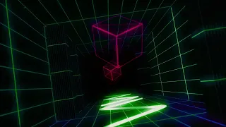 4K Isometric Descent: Into the Digital Tunnel I Screensaver for Meditation