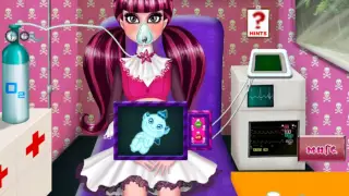 Pregnant Draculaura Baby Emergency (Школа монстров: лечить беременную Дракулауру)