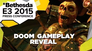 DOOM First Gameplay Reveal - E3 2015 Bethesda Press Conference