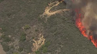 Jim Fire: Crews battling blaze in Cleveland National Forest