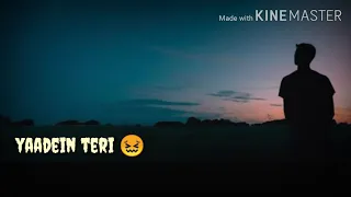 Tadpati hain teri baatein or yaade teri 🥀| arijit singh•Hairani hoti hai💔• WhatsApp lyrics status