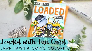 Loaded with Fun Birthday Card | Lawn Fawn | Creating a Card Inspired by Another Crafter