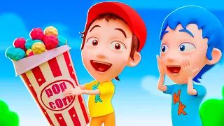 Yummy Popcorn | Best Kids Songs and Nursery Rhymes