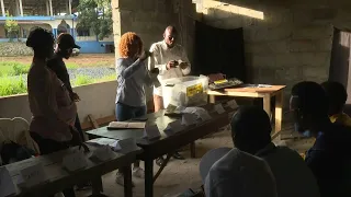 Officials tally votes in Sierra Leone elections | AFP