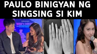 PAULO AVELINO BINIGYAN NG SINGSING SI KIM CHIU