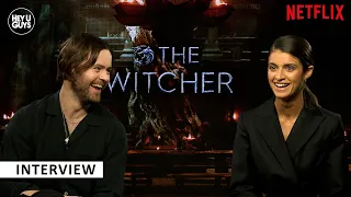 The Witcher Season 2 - Joey Batey & Anya Chalotra on new alliances, dark places & Season 3...