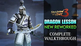 NEW DRAGON LESSON EVENT REWORKED COMPLETE WALKTHROUGH - Shadow Fight 3