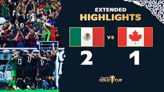 Extended Highlights: Mexico 2-1 Canada - Gold Cup 2021