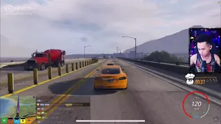 (GTA5 MixiCity) Cuốc taxi bất ổn của anh Nhu đờ Nhi đờ Moi và chú Đôn.