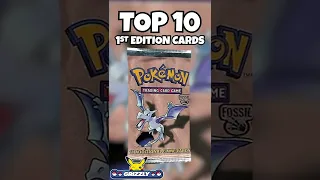 Top 10 Fossil 1st Edition Pokemon Cards