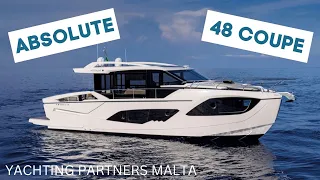 Absolute 48 Coupe Motor Yacht | Yachting Partners Malta