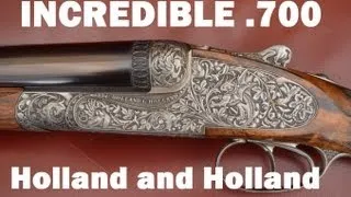 Holland and Holland .700 double rifle at the CLA