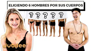 Citas a ciegas con 6 hombres basándose en sus cuerpos