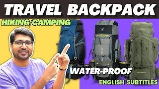 Best Rucksack Under 3000⚡Best Travel Backpack 2023⚡Top 5 Hiking Backpack In India
