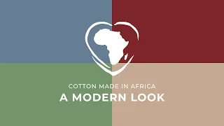 Cotton made in Africa Logo in a Modern Look