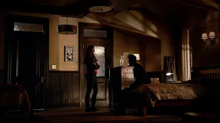 TVD 5x19 - Stefan tells Elena that he killed Enzo and asks her to hide it from Damon | HD