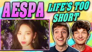 aespa -  'Life's Too Short (English Ver.)' MV REACTION!!