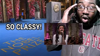 Unbelievable! Angelina Jordan's CLASSY Unchained Melody - Nobel Peace Prize Performance - REACTION!