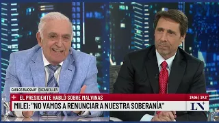 Carlos Ruckaudf, excanciller, mano a mano con Eduardo Feinmann