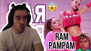 REACCIÓN A | NATTI NATASHA, BECKY G - RAM PAM PAM (OFFICIAL VIDEO)