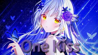 One Kiss - Dua Lipa & Calvin Haris - Nightcore •lyrics•