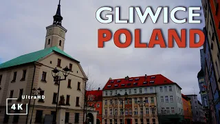 Spacer po Gliwicach | Walk in Gliwice | 4K City Tour