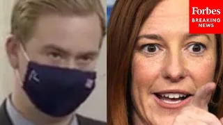 Fox News reporter clashes with Jen Psaki over border crisis