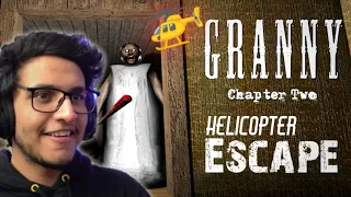 Granny Ka Helicopter Chura Liya || Granny Helicopter Escape - Granny Chapter 2