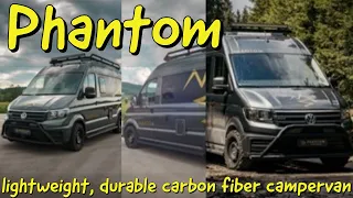 VW campervan conversion for carrying bikes : Phantom Road Adventure