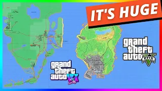 GTA 6 is Massive !!! 2x Bigger Map Than GTA 5