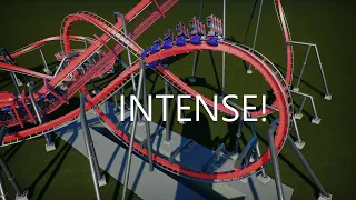 Small New-Gen B&M Invert | Full POV And Off-ride | Planet Coaster Modded