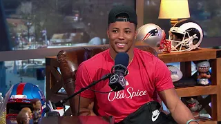 Giants RB Saquon Barkley on Getting Put in His Place by Eli Manning | The Dan Patrick Show | 1/30/19