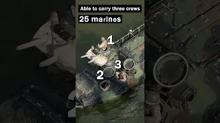 AAV7 Amphibious Assault Vehicle Is a Beast #shorts