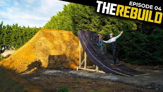 BUILDING AND RIDING THE HUGE NEW MEGA BOOTER!! REBUILD EP 4