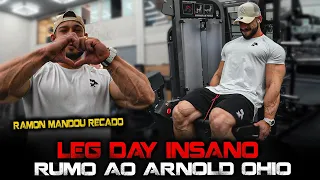 RUMO A OHIO| RAMON DINO EM SEU ÚLTIMO LEG DAY NO BRASIL