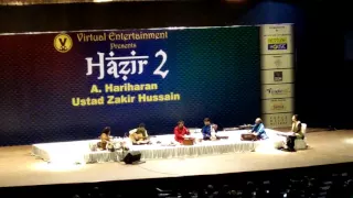 Tu Hi Re- live-Hazir-2-Hariharan-Ustad Zakir Hussain.