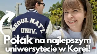 Jak to jest studiować na NAJLEPSZYM UNIWERSYTECIE W KOREI? Polak na Uniwersytecie Seulskim!