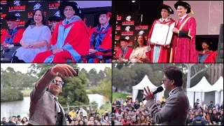 SRK given honorary doctrate from Melbourne's La Trobe