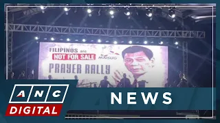 Duterte slams people's initiative during Cebu prayer rally | ANC