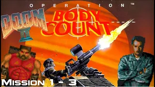 Operation Body Count (GZDoom) - Missions 1 - 3  1080p 60fps