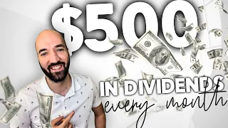 How to make $500 a month in halal dividends?