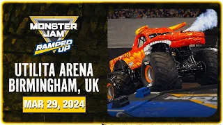 Monster Jam Ramped Up Birmingham, UK (Full Event) | March 29, 2024 | Monster Jam International