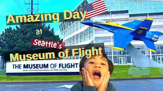 Exploring Museum of Flight Seattle, Washington #travel #usa #museum #boeing #seattle #museumofflight